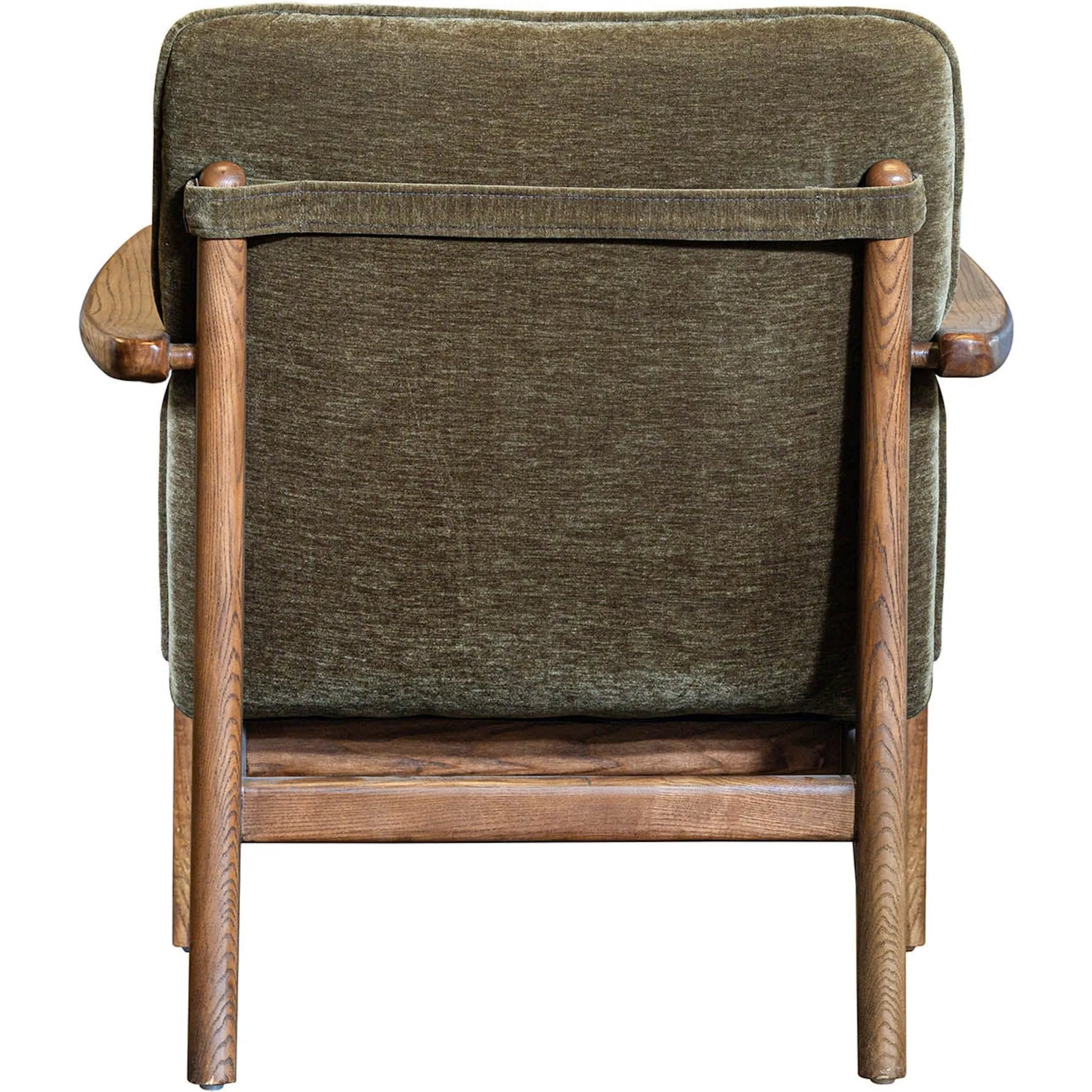 Highland Club Chair by LH Imports. Made from polyester, foam, plywood, ash wood in a unique style.