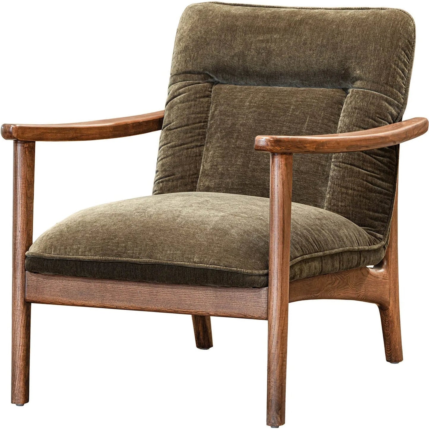 001 SI-2527524 | Primary Silo | Highland Club Chair by LH Imports. Made from polyester, foam, plywood, ash wood in a unique style.