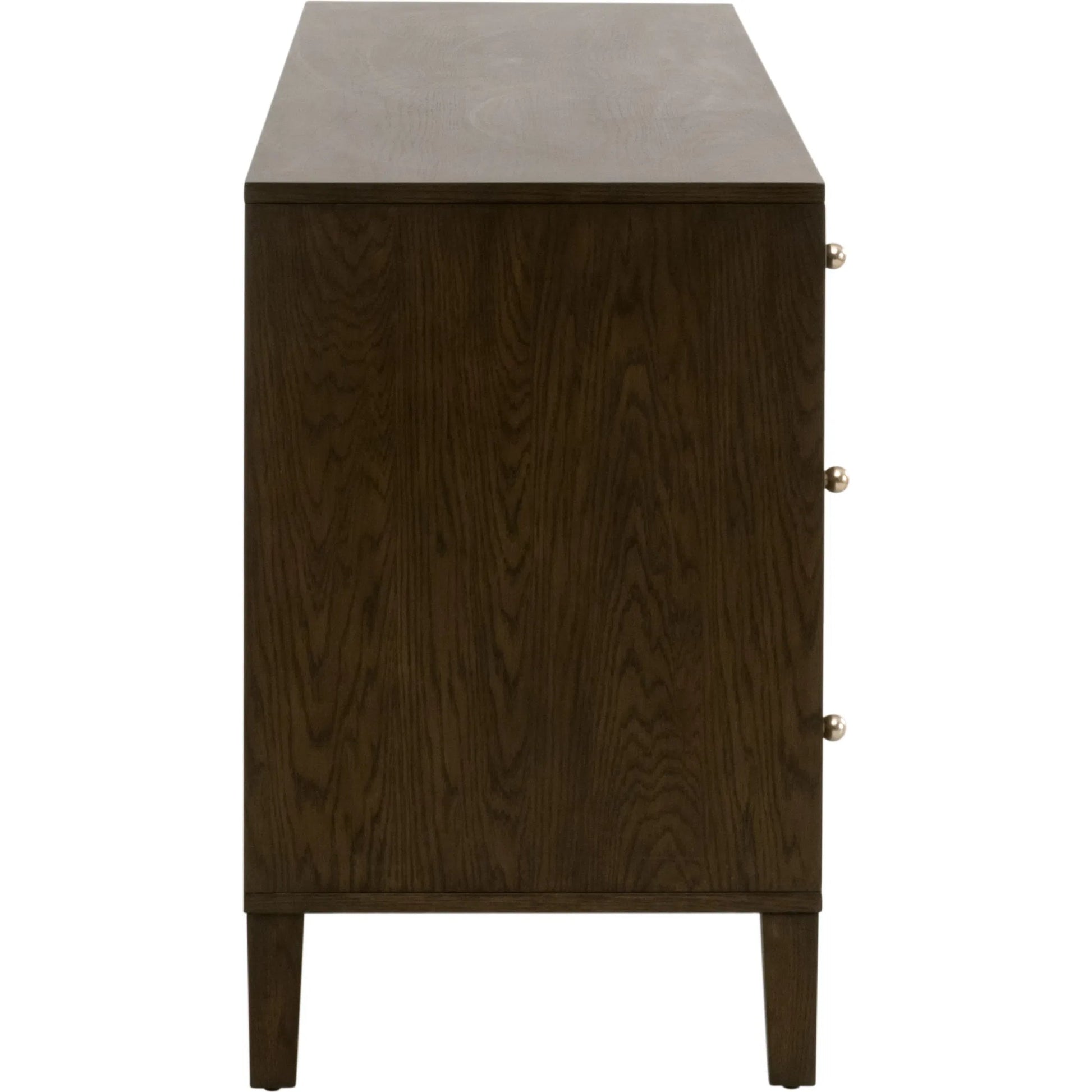 Highland Dresser by Essentials For Living in dutch brown oak. Made from solid oak wood, mdf, oak veneer in a traditional style.