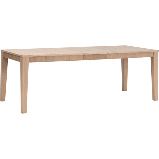 Highland Dining Table by Essentials For Living in natural oak. Made from solid oak wood, oak veneer in a transitional style.