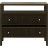 Dutch Brown Oak, Polished Brass
