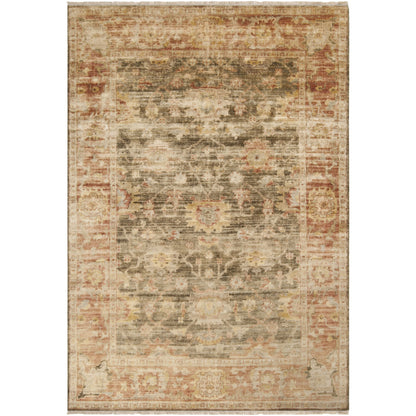 Hillcrest HIL-9004 Rug by Surya. Made from 100% new zealand wool in a unique style.