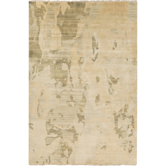 Hillcrest Rug - 7358 by Surya in tan, olive. Made from 100% new zealand wool in a unique style.