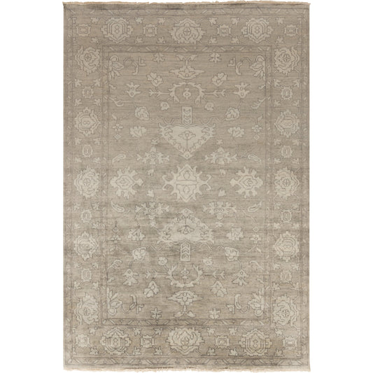 Hillcrest Rug - 12725 by Surya in pale blue, off-white, medium gray. Made from 100% new zealand wool in a unique style.