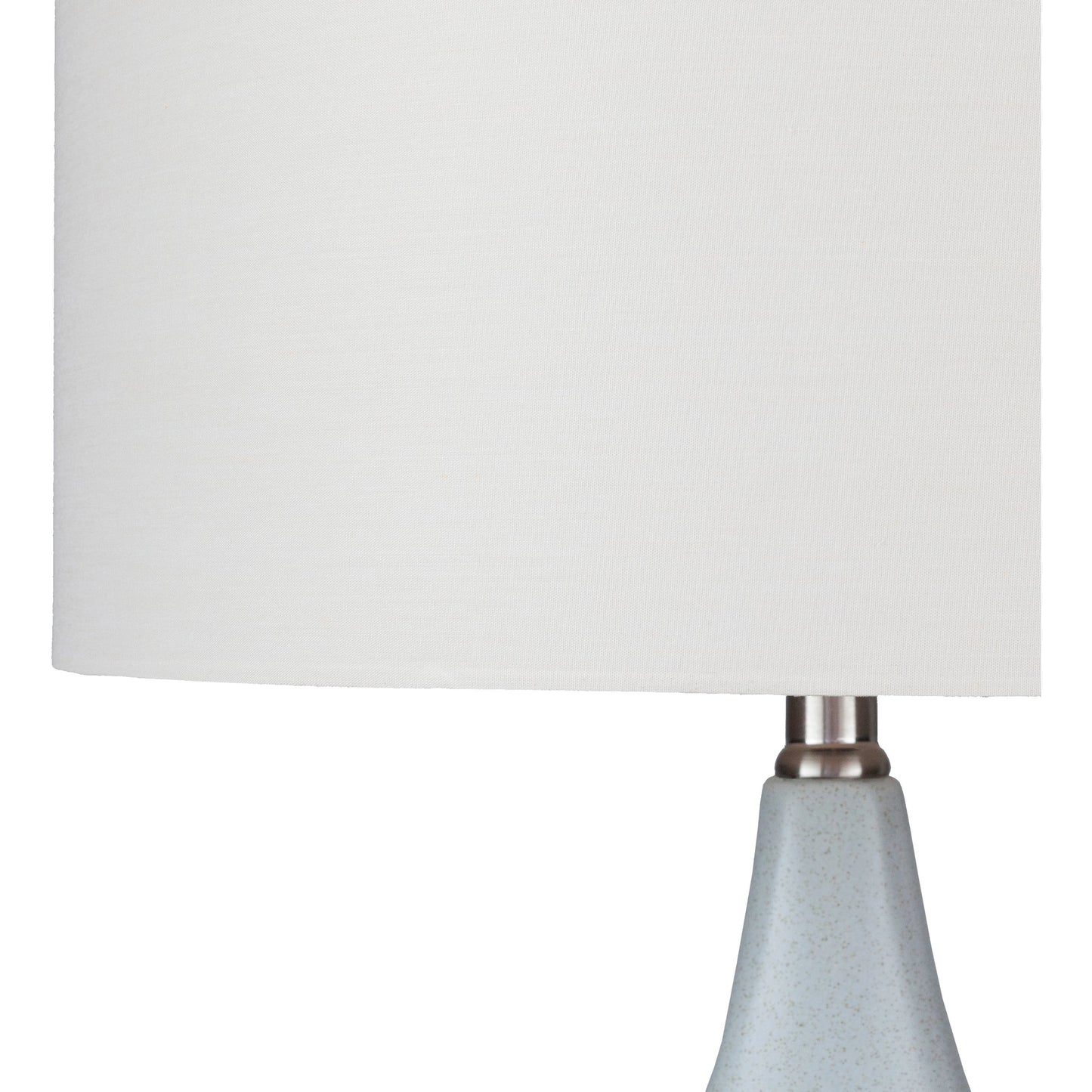 006 S-278847 | Closeup | Hinton - 21526 by Surya. Made from linen, polyester, ceramic, crystal, metal in a coastal style.
