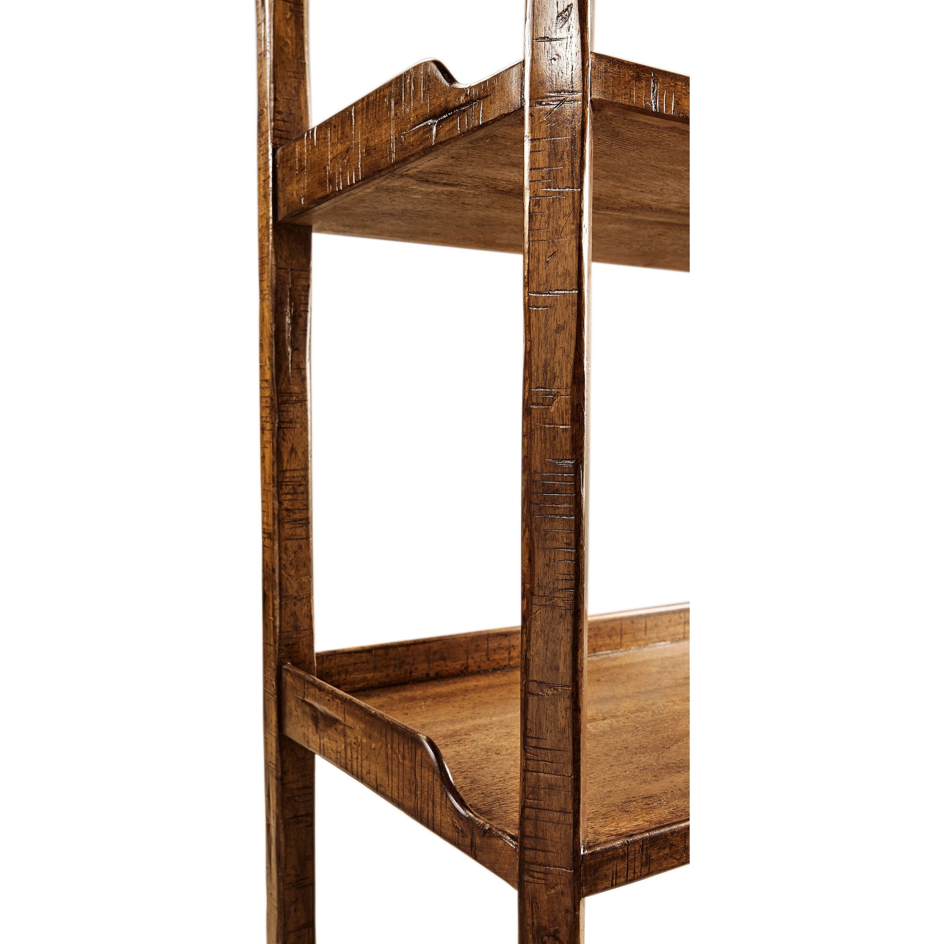 Casual Accents Country Walnut Etagere by Jonathan Charles in brown and country farmhouse walnut. Made from acacia in a traditional style.