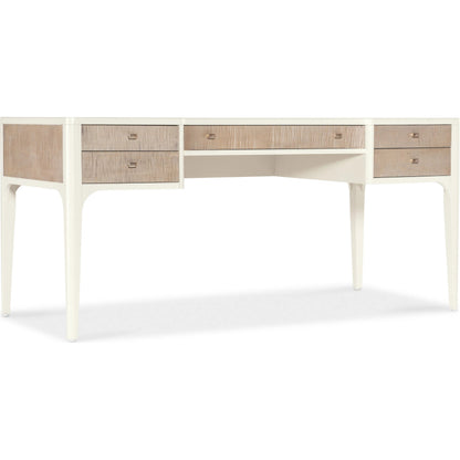Hera Writing Desk by Hooker Furniture in whites, creams, beiges and almond white, maple. Made from unique in a transitional style.