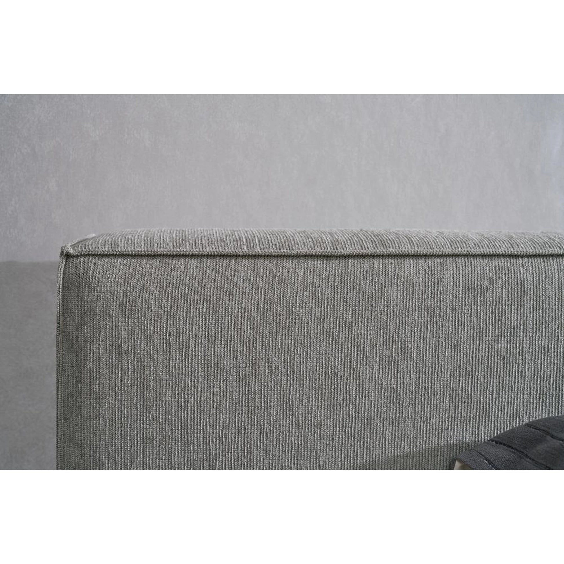 Zest Wide Upholstered Bed by Zest. Made from rubberwood, fabric in a modern style.