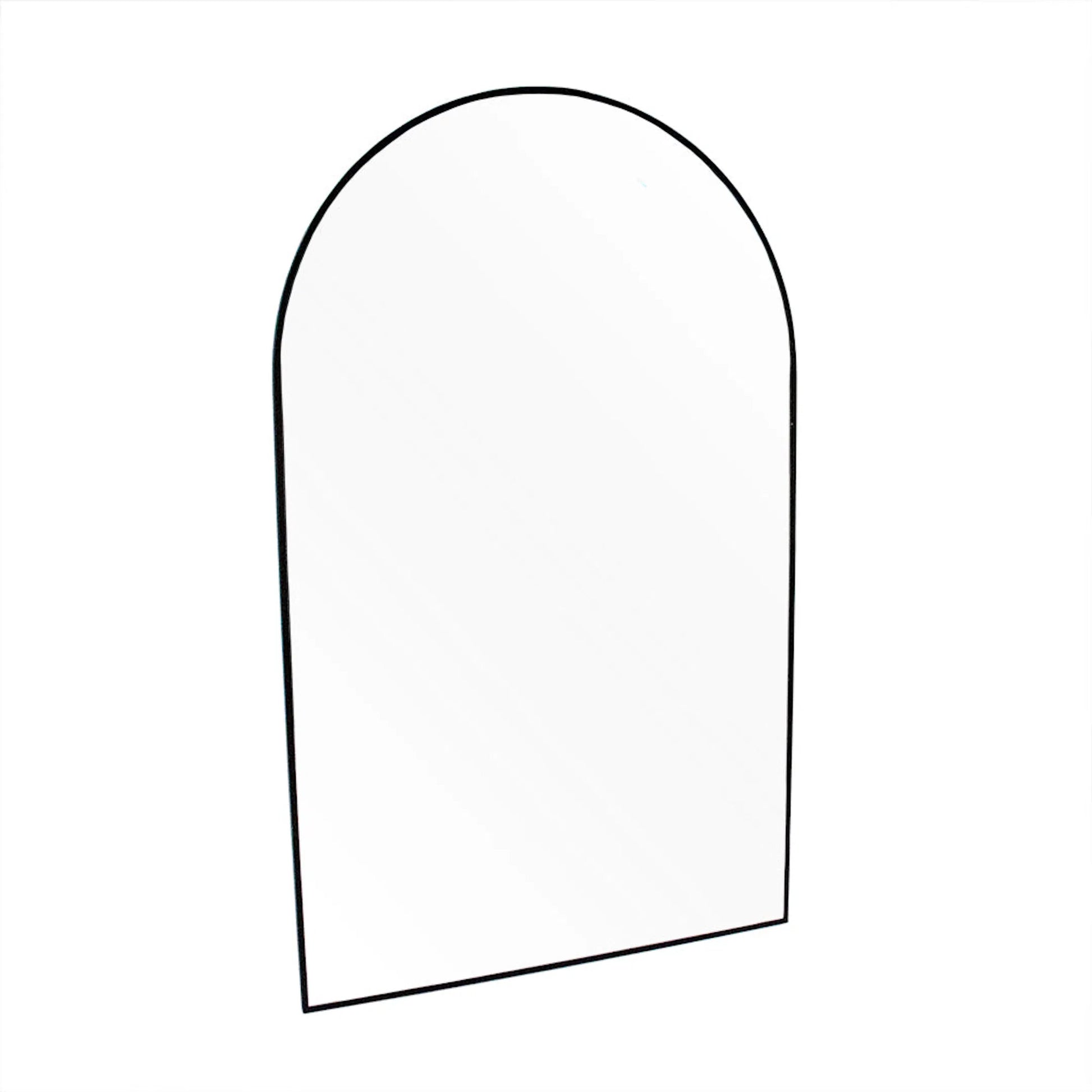 Iron Arched Mirror by Zentique in black. Made from iron, glass in a modern style.