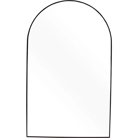001 SI-2448861 | Primary Silo | Iron Arched Mirror by Zentique in black. Made from iron, glass in a unique style.