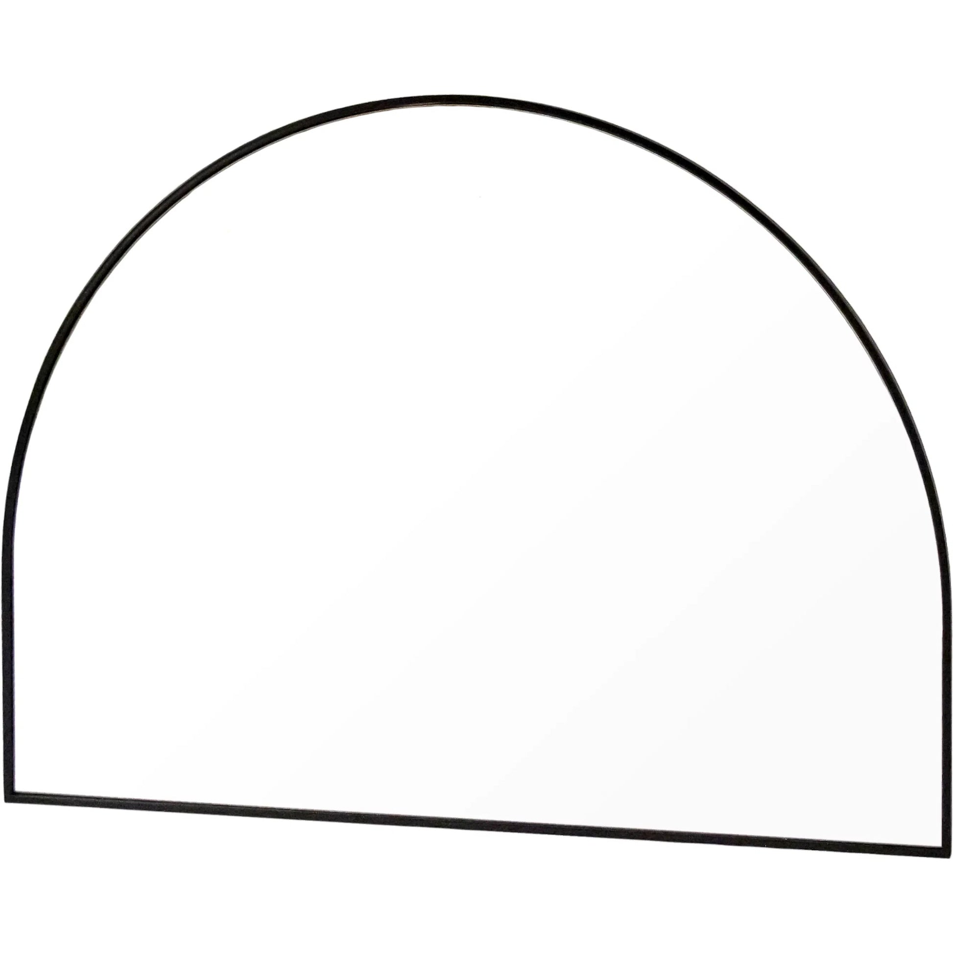 Iron Arched Mirror by Zentique in black. Made from iron, glass in a unique style.
