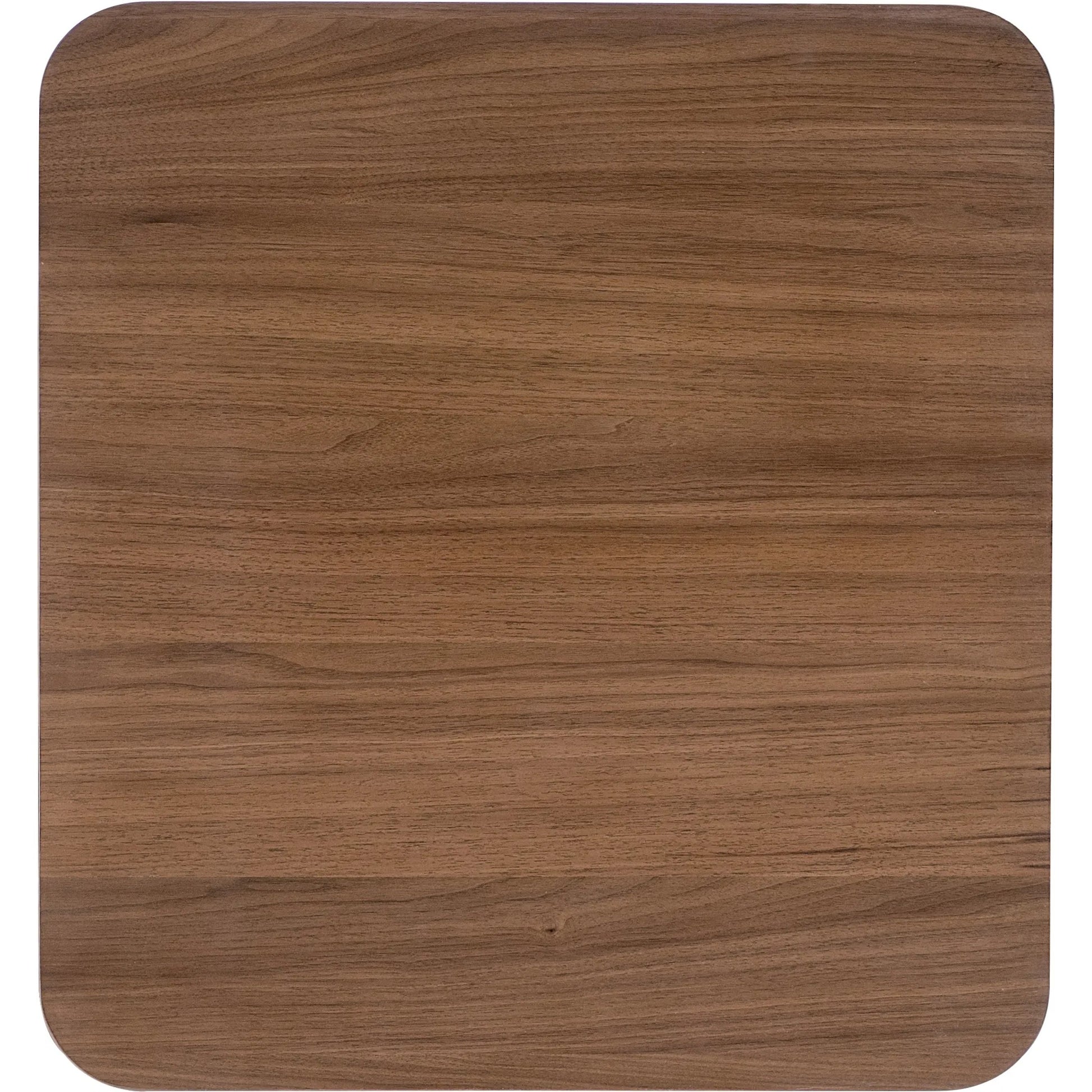 Eleana End Table by Hooker Furniture in light caramel, sunlit bronze metal. Made from walnut veneers, metal in a modern style.