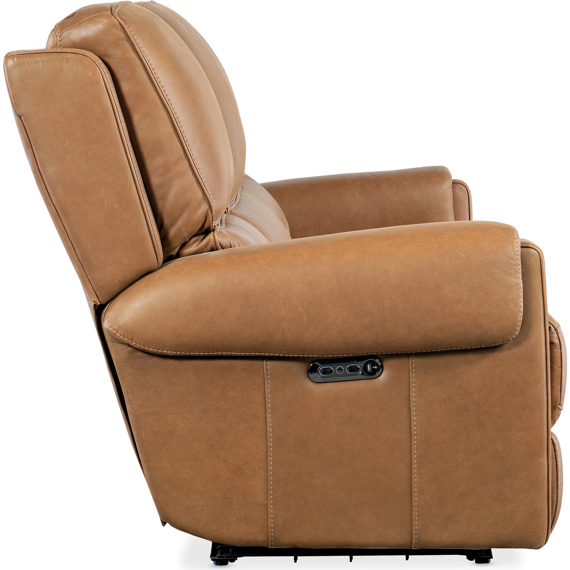 Somers Power Sofa by Hooker Furniture. Made from unique in a transitional style.