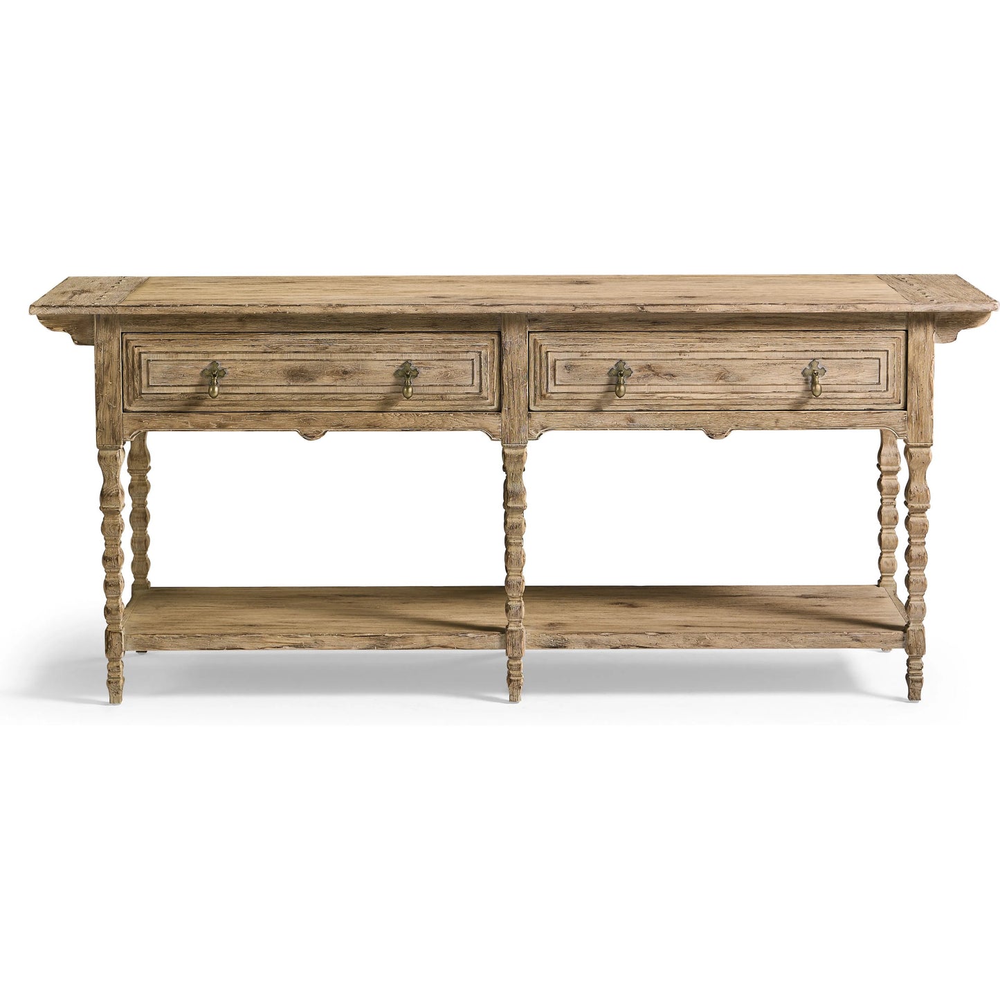 002 SI-2535741 | Additional Silo | Sagehill Spindle-Leg Console by Jonathan Charles in timberon grey oak. Made from main oak in a unique style.