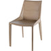 Hanks Dining Chair - 497378 (Set of 2) by Surya in hand finished. Made from upholstery: pvc, base: metal, fill: 100% polyurethane foam in a modern style.