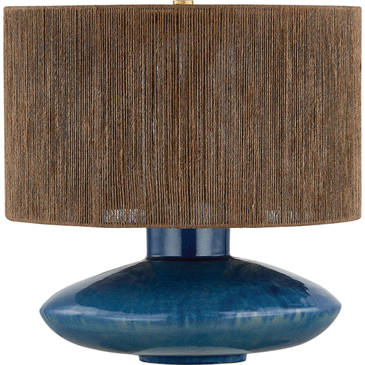 001 SI-2387208 | Primary Silo | Enya Table Lamp by Mitzi in aged brass, ceramic shadow amphora. Made from ceramic in a unique style.