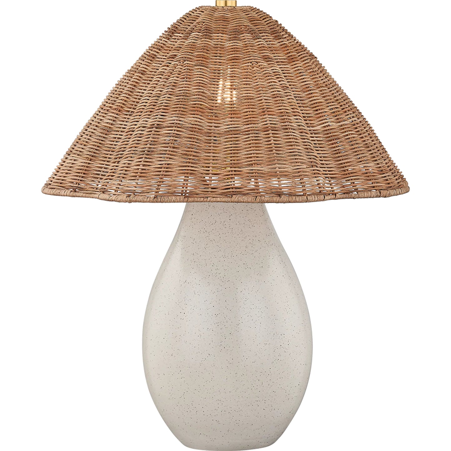 001 SI-2527929 | Primary Silo | Deanne Table Lamp by Mitzi in aged brass, ceramic creamy oat. Made from unique in a unique style.