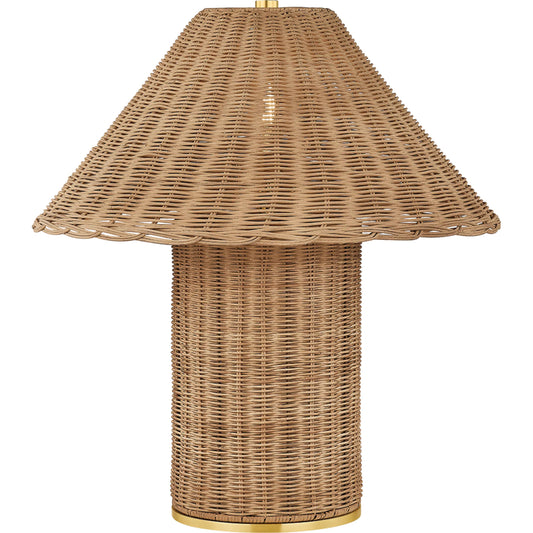 Jeanette Table Lamp by Mitzi in aged brass. Made from unique in a unique style.