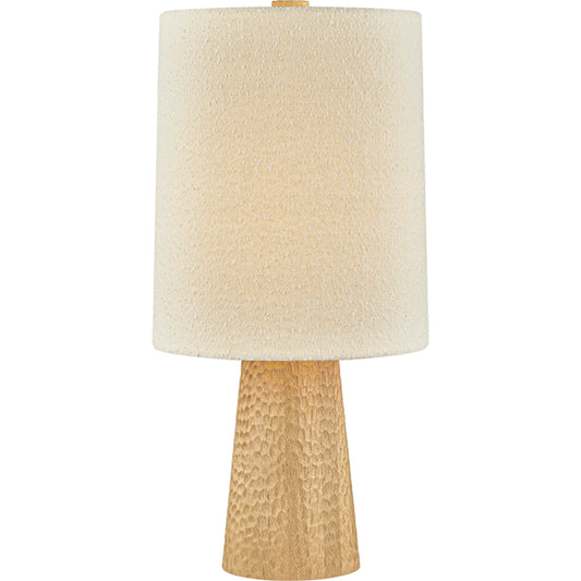 001 SI-2544224 | Primary Silo | Jones Table Lamp by Mitzi in aged brass. Made from wood in a unique style.