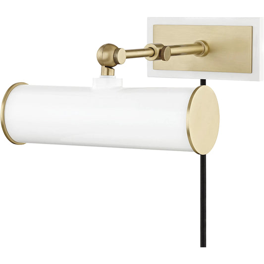 Holly Picture Light by Mitzi. Made from steel in a transitional style.