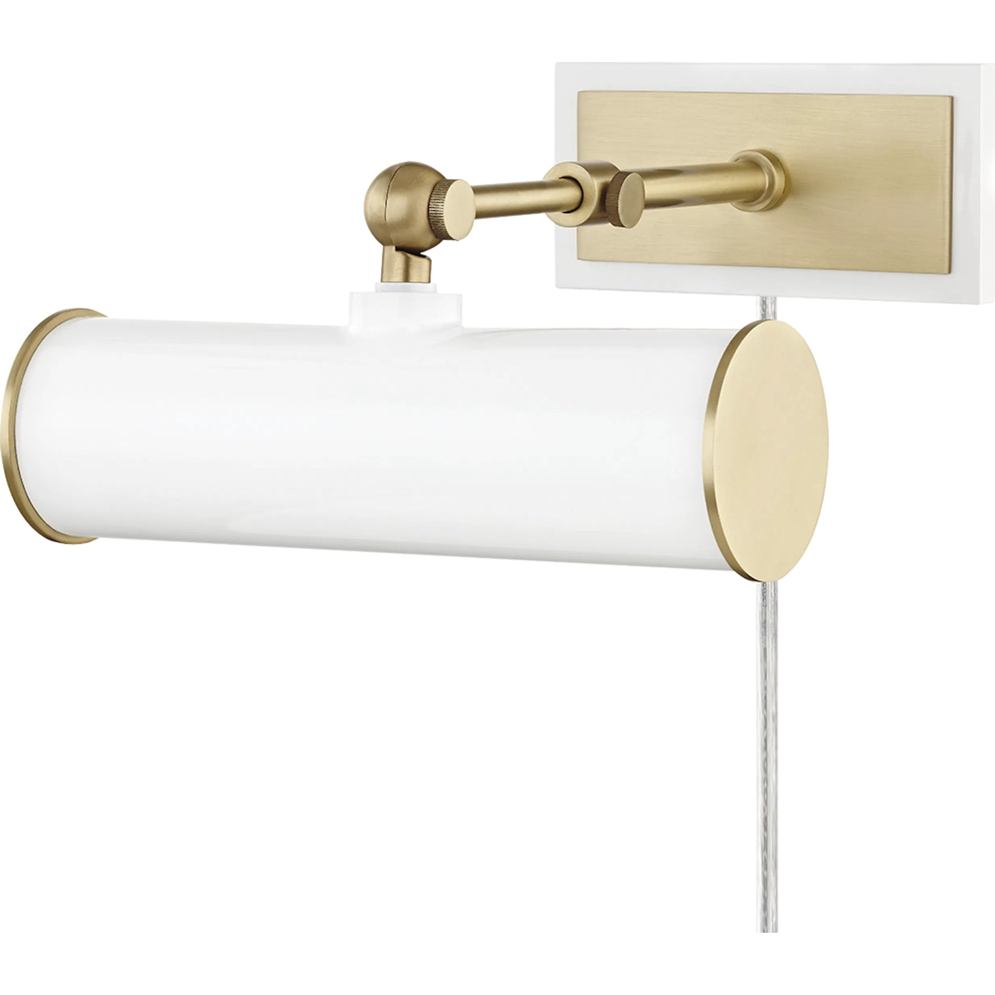 Riverdale Wall Sconce by Hudson Valley in aged brass. Made from steel in a coastal style.