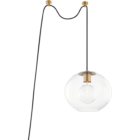 Margot Swag Pendant by Mitzi. Made from steel in a modern style.