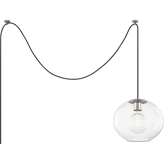 Margot Swag Pendant by Mitzi. Made from steel in a modern style.