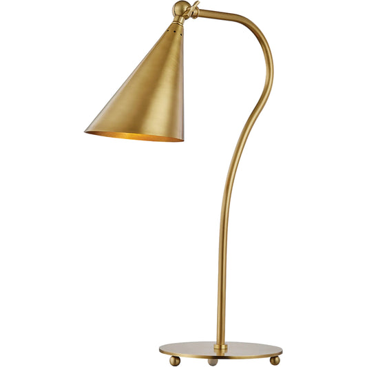 Lupe Table Lamp by Mitzi. Made from steel in a modern style.
