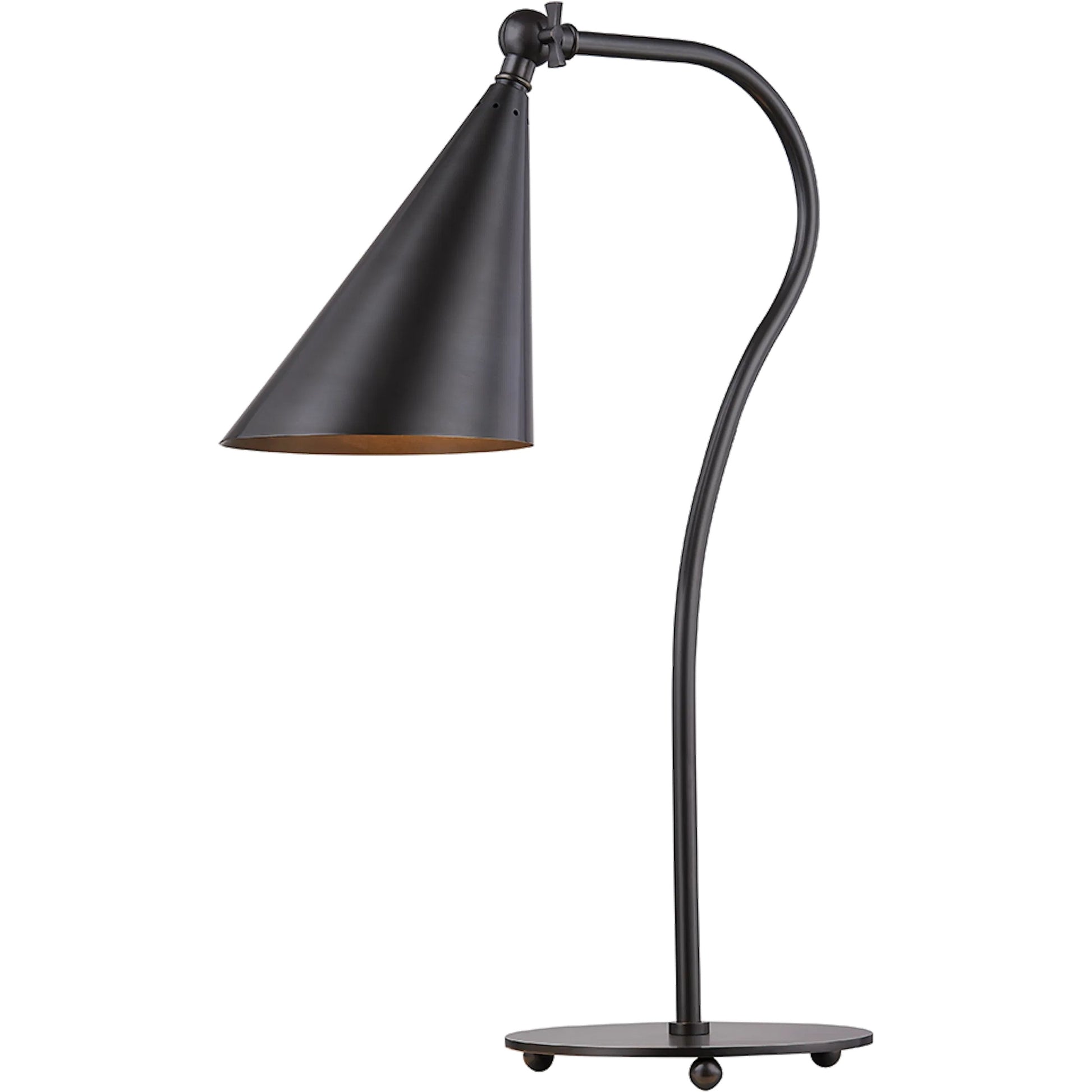 Lupe Table Lamp by Mitzi. Made from steel in a modern style.