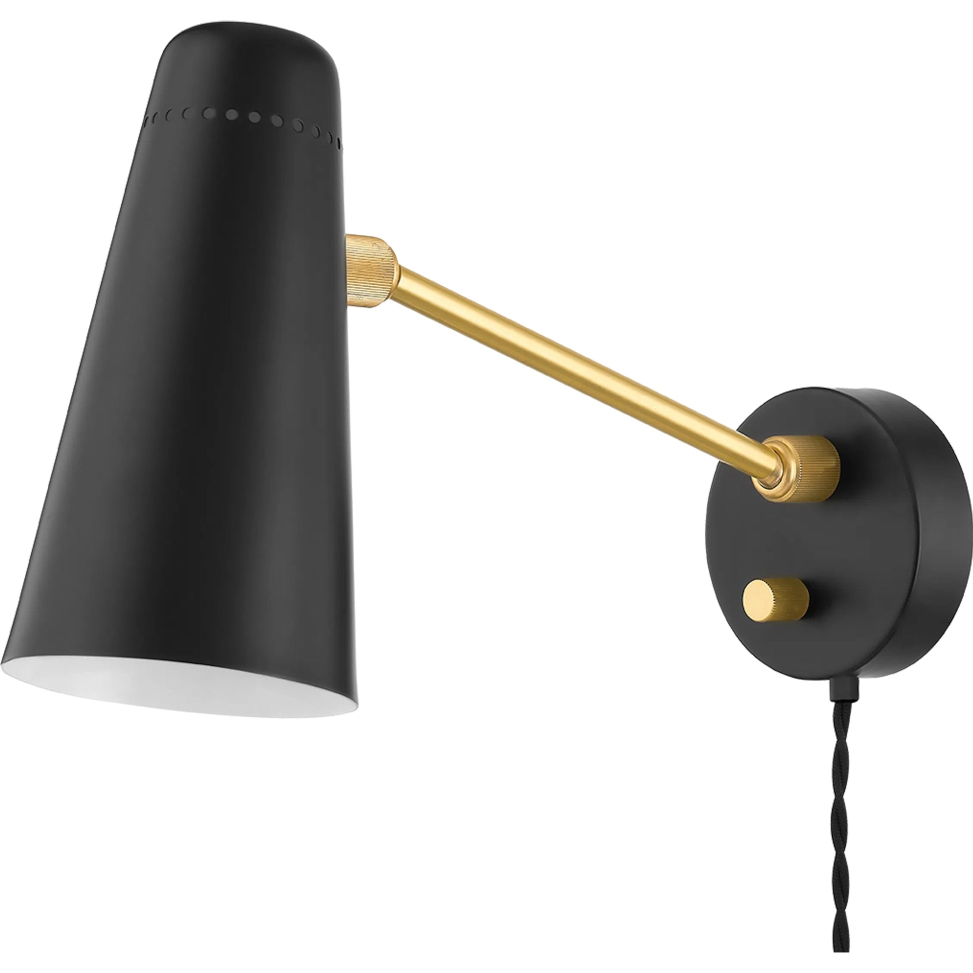 Floral Park Wall Sconce by Hudson Valley in polished nickel. Made from brass in a cottage & farmhouse style.