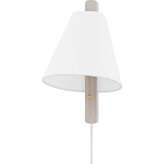 Ellen 1 Light Plug-In Sconce by Mitzi. Made from iron in a modern style.