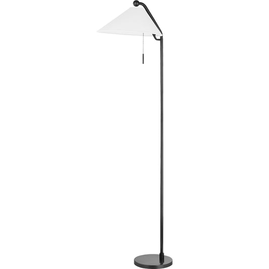 Aisa 1 Light Floor Lamp by Mitzi. Made from iron in a modern style.