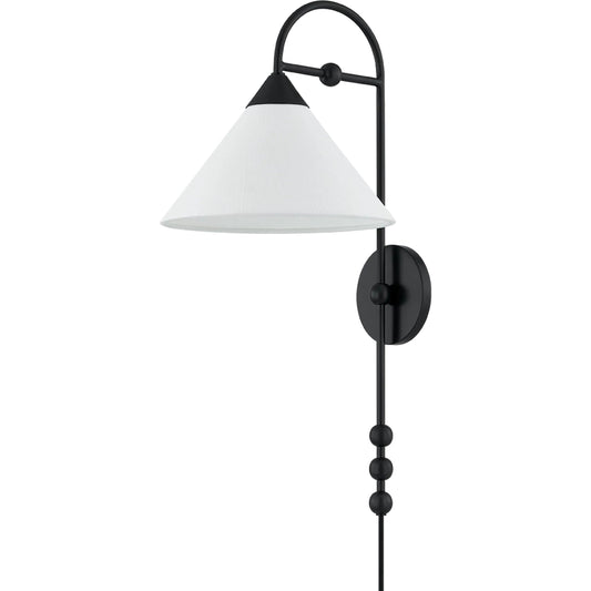 Sang Wall Sconce by Mitzi in old bronze. Made from steel in a unique style.