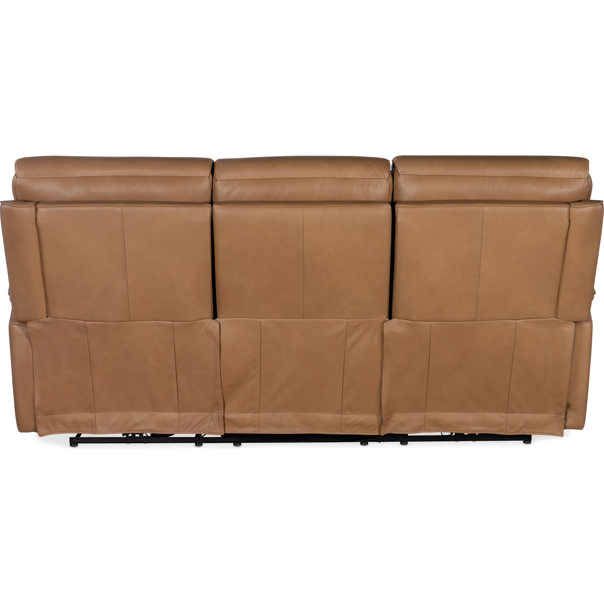 Lyra Zero Gravity Power Sofa by Hooker Furniture. Made from leather in a traditional style.