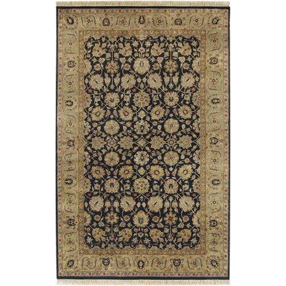 Heirloom HLM-6004 Rug by Surya in gray, mustard, olive, dusty sage. Made from 100% semi-worsted new zealand wool in a unique style.