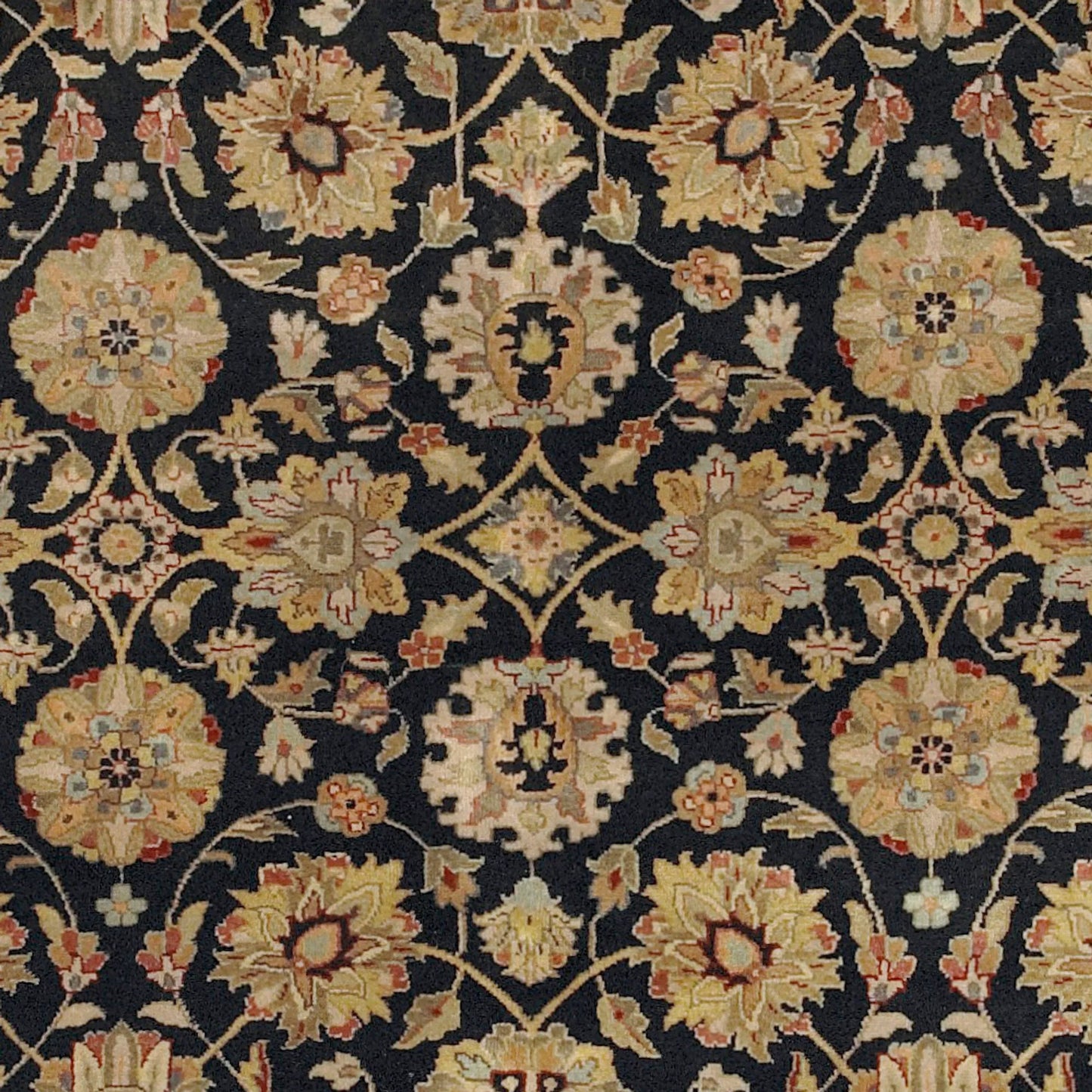 004 5390-3215,5390-3217 | Closeup | Heirloom HLM-6004 Rug by Surya in gray, mustard, olive, dusty sage. Made from 100% semi-worsted new zealand wool in a unique style.