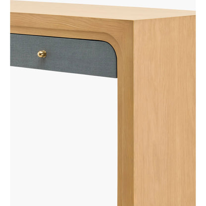 Helene Console Table 540227 by Surya in lacquered. Made from oak in a modern style.
