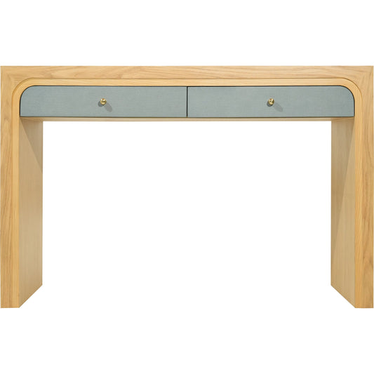 Helene Console Table 540227 by Surya in lacquered. Made from oak in a unique style.