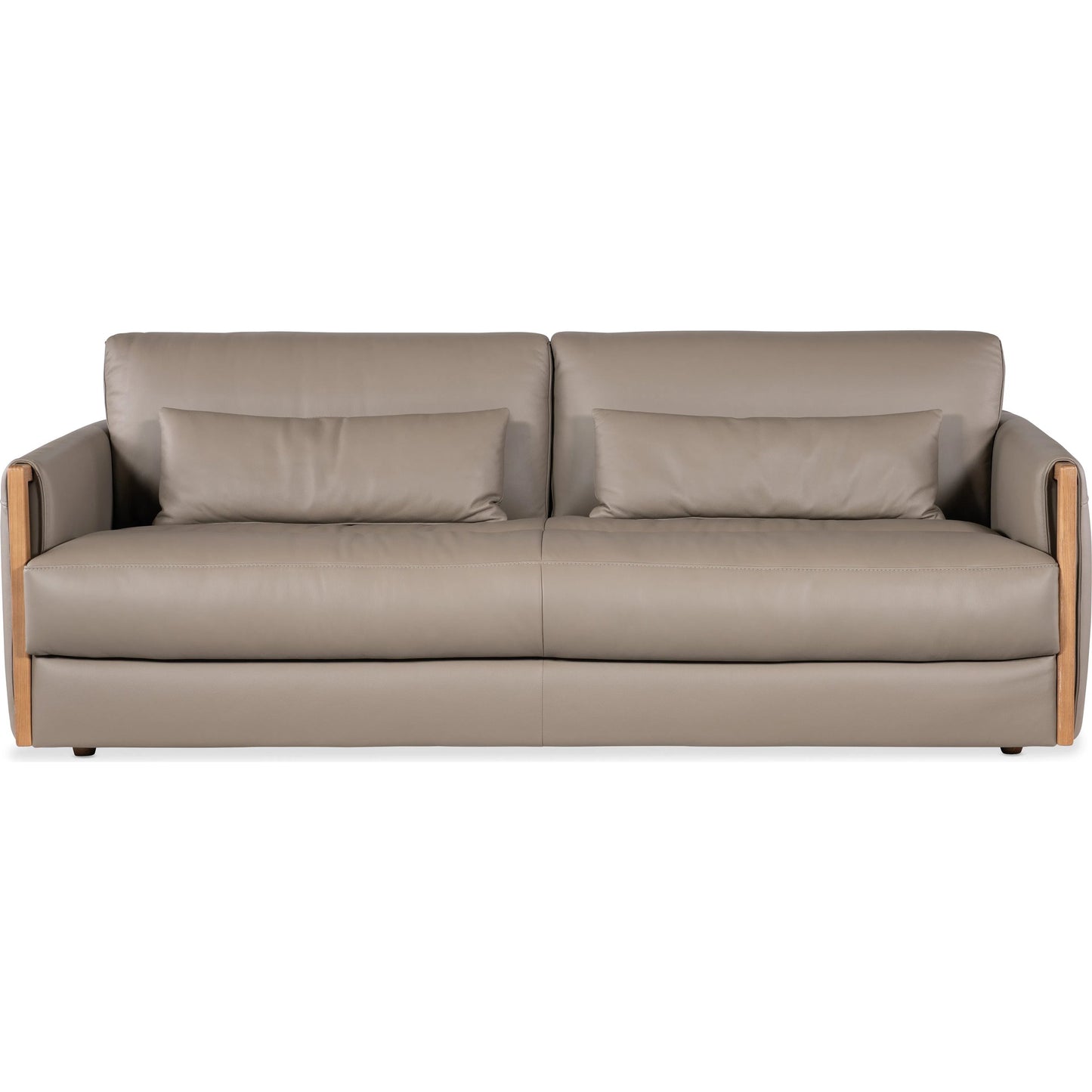 004 SI-2250806 | Additional Silo | Meridian Sofa by Hooker Furniture in grey and light wood. Made from unique in a traditional style.