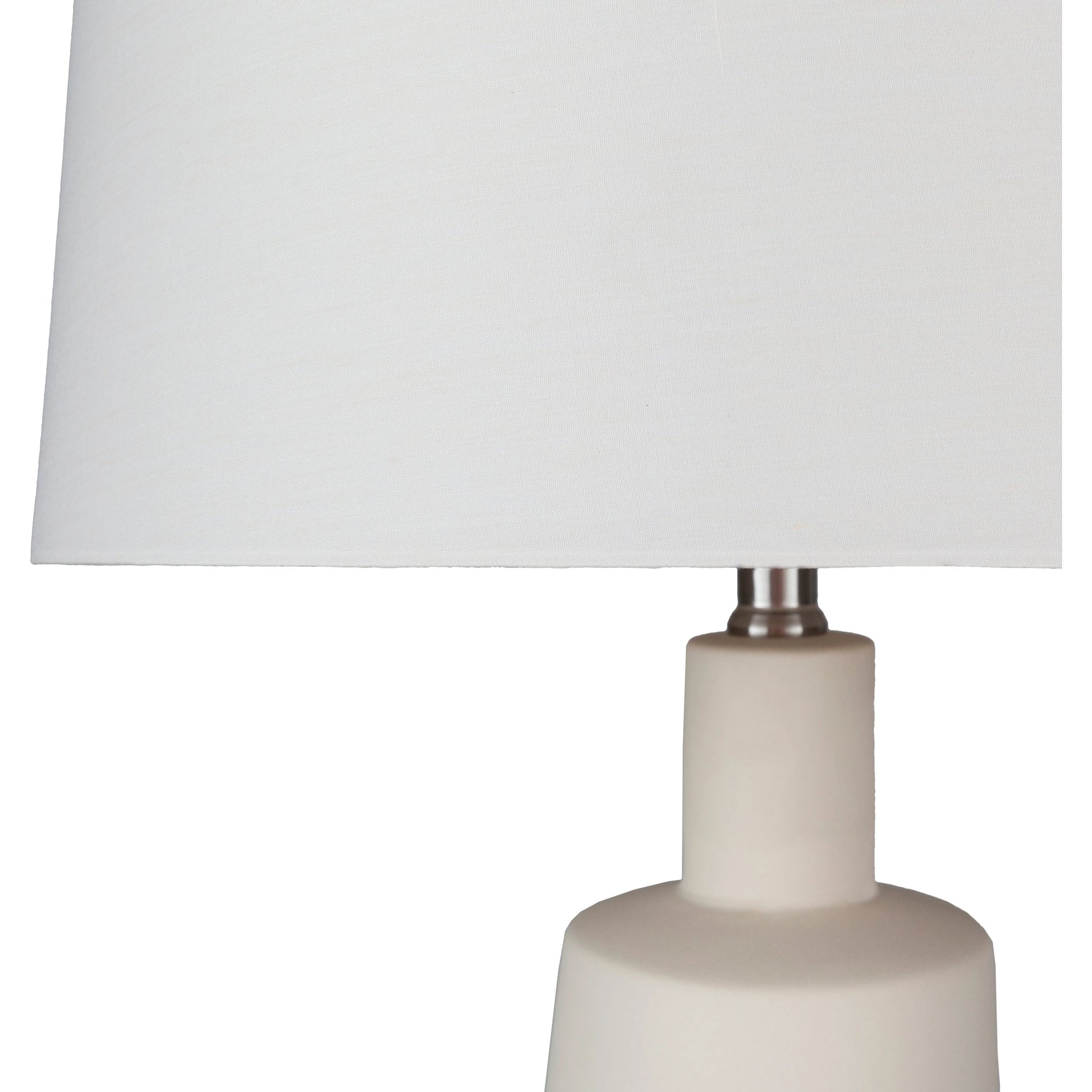 Healey - 21527 by Surya in ice blue, light gray and glazed. Made from linen, polyester, ceramic, acrylic, crystal, metal in a modern style.