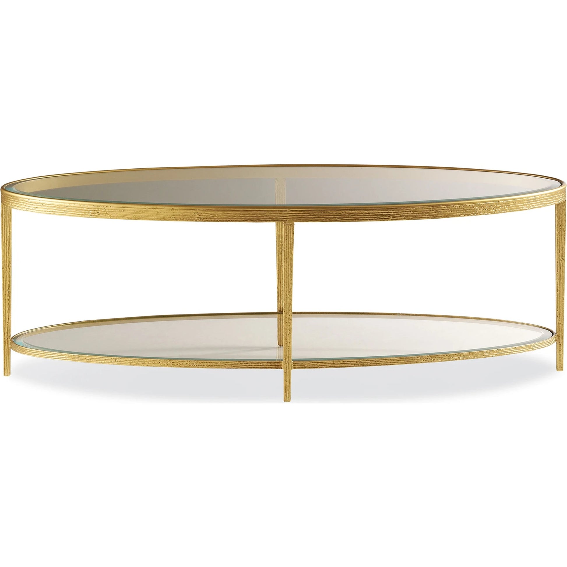 Jinx Oval Cocktail Table by Maitland-Smith. Made from unique in a modern style.