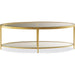 Jinx Oval Cocktail Table by Maitland-Smith. Made from unique in a modern style.