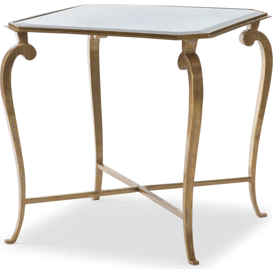 Gliss Lamp Table by Maitland-Smith. Made from unique in a transitional style.