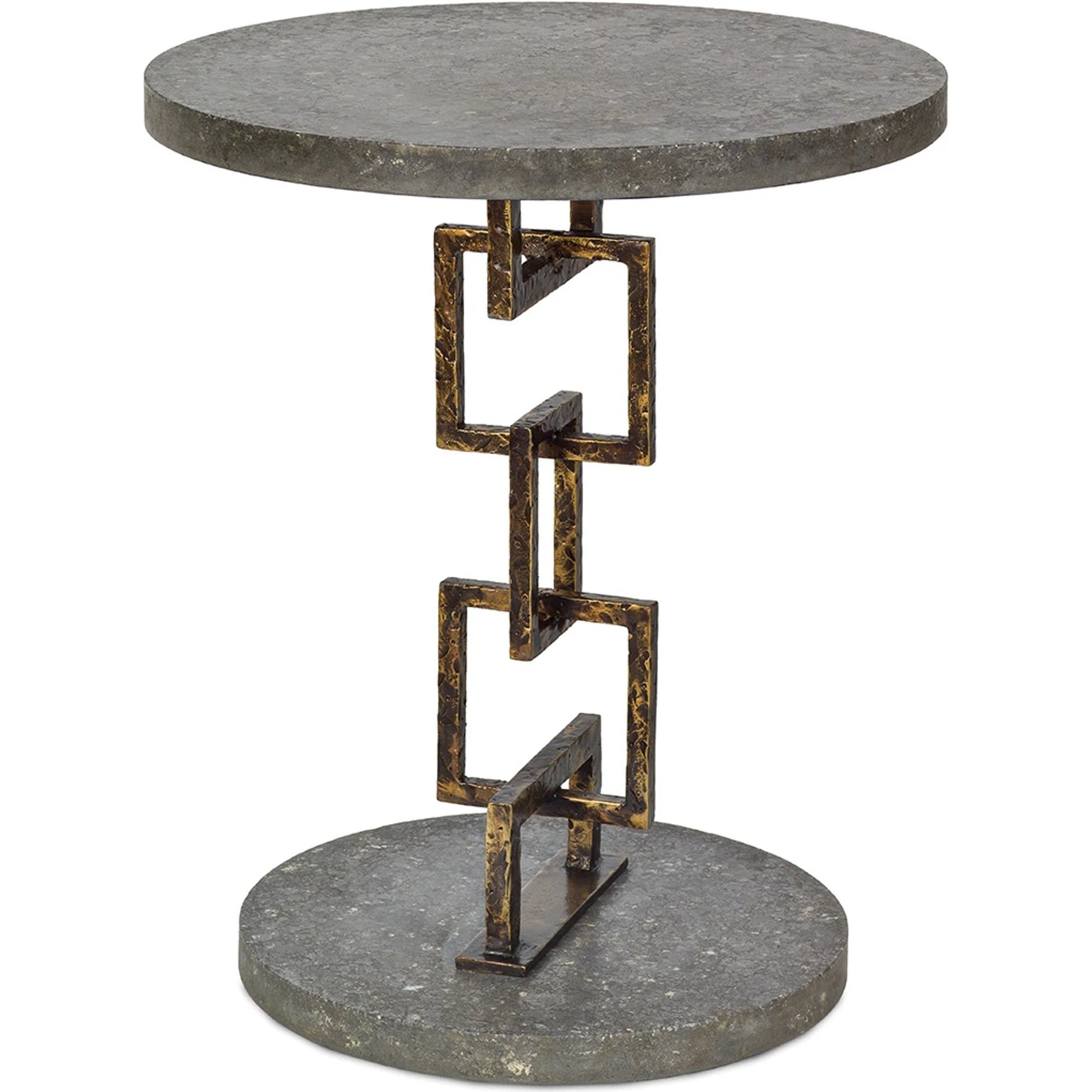 Circuit Chairside Table by Maitland-Smith. Made from unique in a modern style.