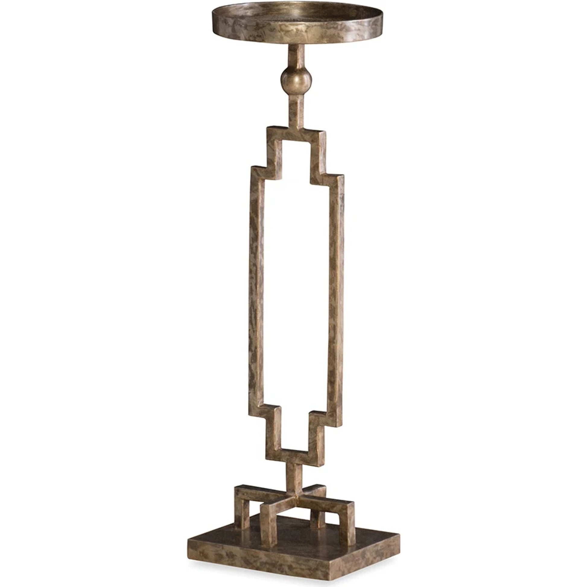 Solar Accent Table by Maitland-Smith. Made from unique in a transitional style.