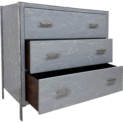 San Juan Chest of Drawers by Maitland-Smith in mist. Made from unique in a modern style.