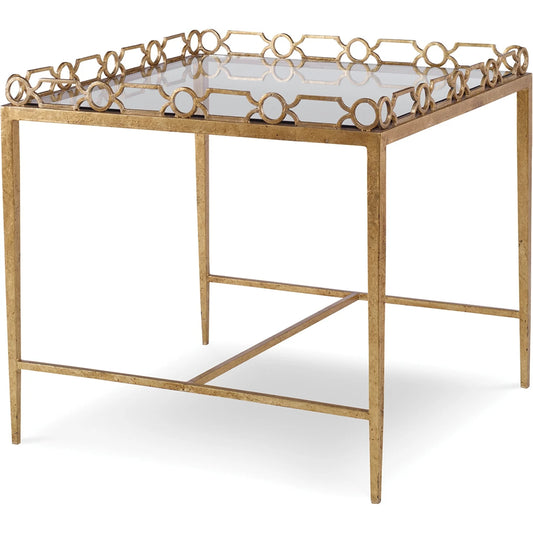 Regent Chairside Table by Maitland-Smith. Made from unique in a modern style.