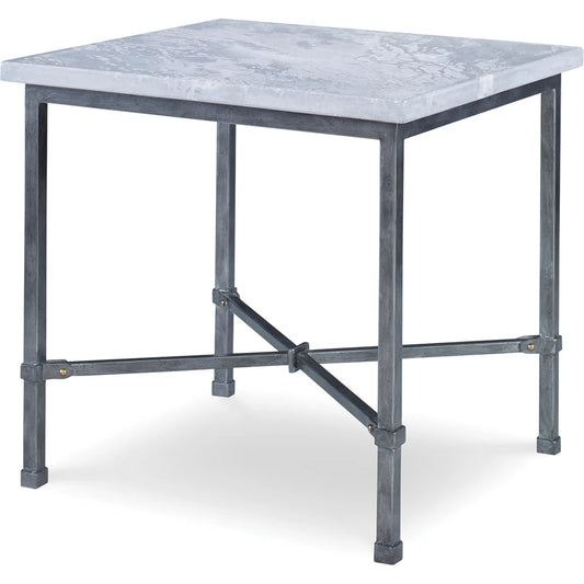 League Chairside Table by Maitland-Smith. Made from unique in a transitional style.
