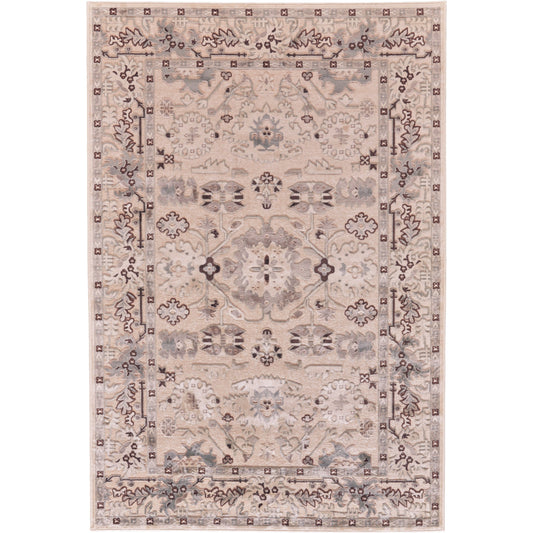 Soho Zam Transitional Oriental Rug - I3075 by Feizy in gray. Made from viscose in a unique style.
