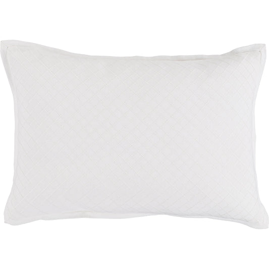 Hamden Pillow - 23422 by Surya in cream. Made from front: 100% cotton, back: 100% cotton in a modern style.
